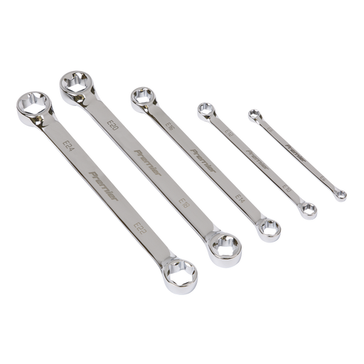 Sealey Premier Double End Spanner Set 5 Piece AK5481