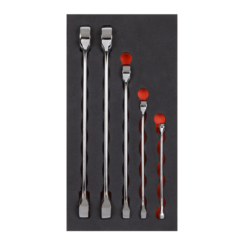 Sealey Premier Double End Spanner Set 5 Piece AK5481
