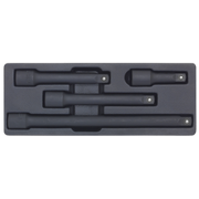 Sealey Premier Impact Extension Bar Set 1/2"Sq Drive 4 Piece