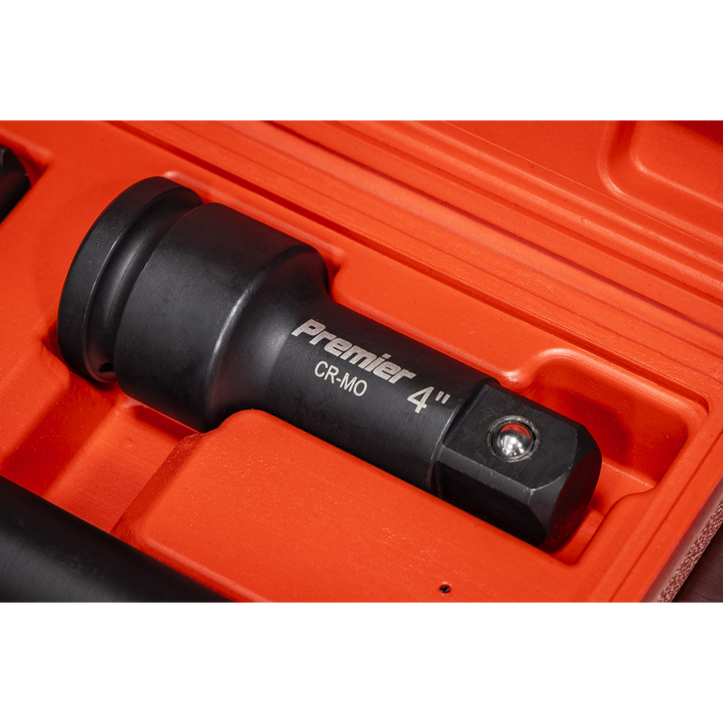 Sealey Premier Impact Extension Bar Set 3/4"Sq Drive 3 Piece