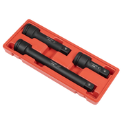 Sealey Premier Impact Extension Bar Set 3/4"Sq Drive 3 Piece