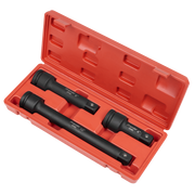 Sealey Premier Impact Extension Bar Set 3/4"Sq Drive 3 Piece