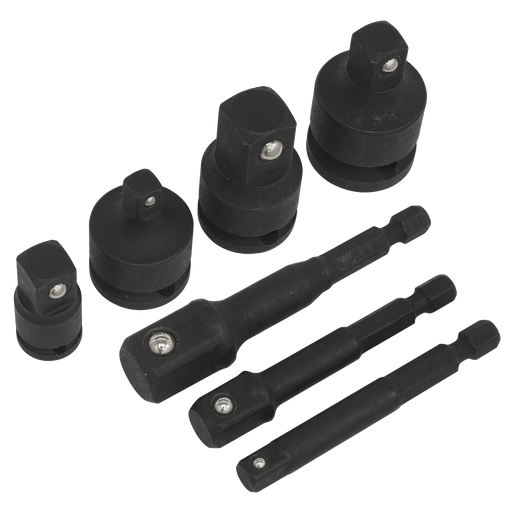 Sealey Premier Impact Socket Adaptor Set 7 Piece AK5522