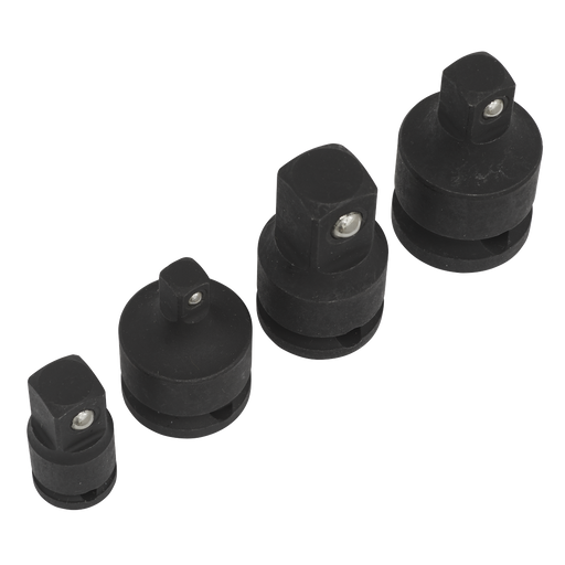 Sealey Premier Impact Socket Adaptor Set 4 Piece AK5523 3/8" to 1/4"