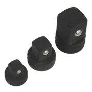 Sealey Premier Low Profile Impact Socket Adaptor Set 3 Piece