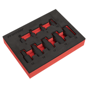 Sealey Premier Socket Bit Set 1/4" & 3/8" Drive 9 Piece AK5525