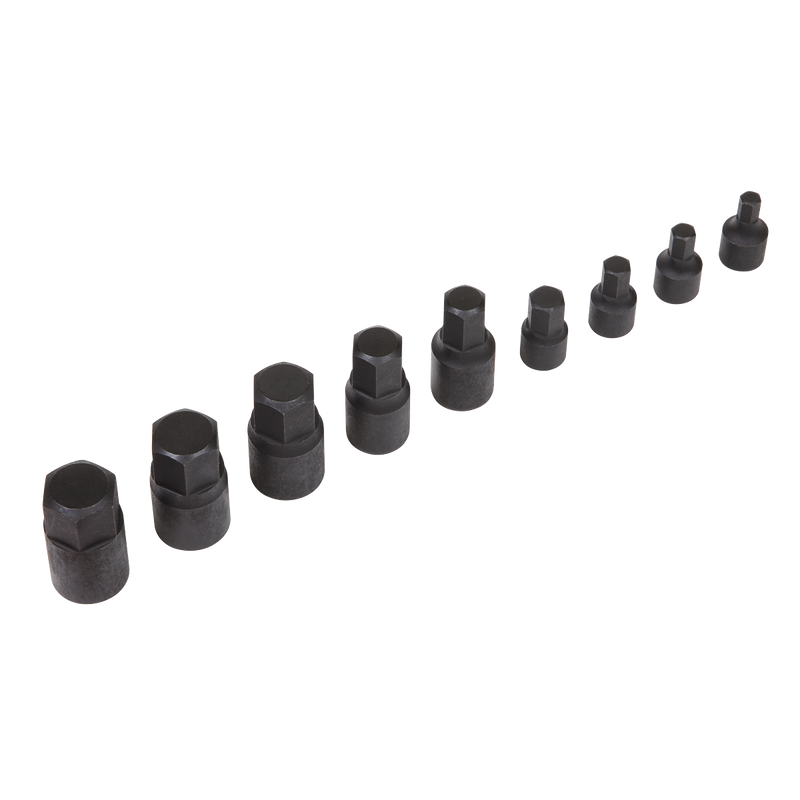 Sealey Premier Socket Bit Set 1/4" & 3/8" Drive 9 Piece AK5525