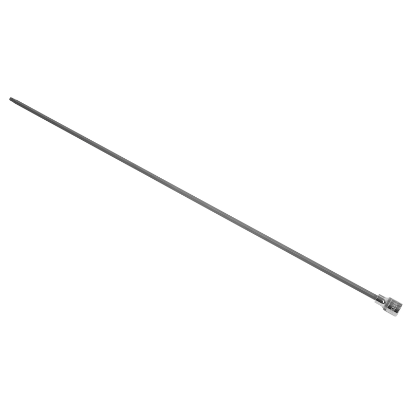 Sealey Premier Extra-Long Spline Socket Bit M8 x 800mm 1/2"Sq Drive