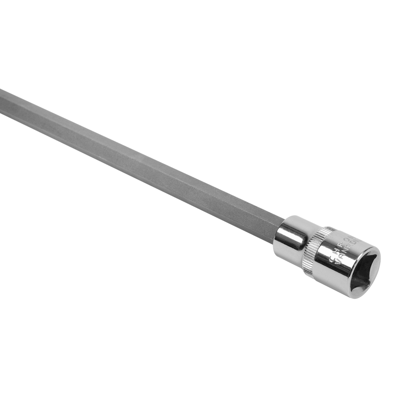 Sealey Premier Extra-Long Spline Socket Bit M10 x 800mm 1/2"Sq Drive