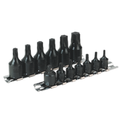 Sealey Premier Socket Bit Set 13 Piece 1/4" & 3/8" Drive AK5584