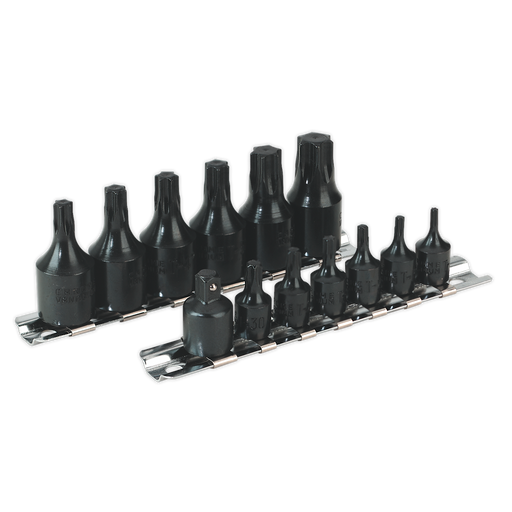 Sealey Premier Socket Bit Set 13 Piece 1/4" & 3/8" Drive AK5584