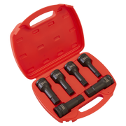 Sealey Premier Impact Socket Bit Set 3/4" Drive 6 Piece