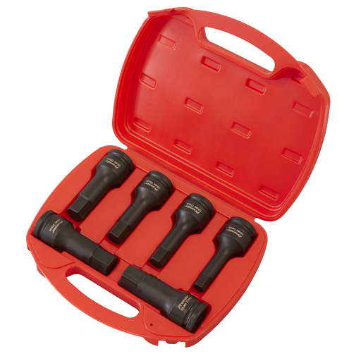 Sealey Premier Impact Socket Bit Set 3/4" Drive 6 Piece