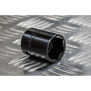 Sealey Premier Impact Socket Set 1/2"Sq Drive 10 Piece