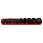 Sealey Premier Impact Socket Set 1/2"Sq Drive 10 Piece