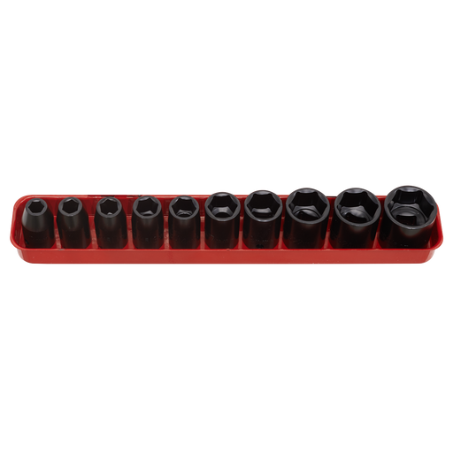 Sealey Premier Impact Socket Set 1/2"Sq Drive 10 Piece