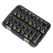 Sealey Premier Impact Socket Bit Set 1/2" Drive 16 Piece