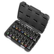 Sealey Premier Impact Socket Bit Set 1/2" Drive 16 Piece