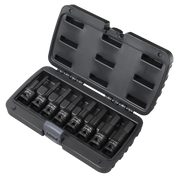 Sealey Premier Impact Socket Bit Set 1/2"Sq Drive 8 Piece