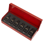 Sealey Premier Impact Socket Bit Set 1/2"Sq Drive 6 Piece AK5607