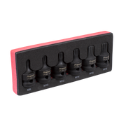 Sealey Premier Impact Socket Bit Set 1/2"Sq Drive 6 Piece
