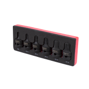 Sealey Premier Impact Socket Bit Set 1/2"Sq Drive 6 Piece