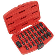 Sealey Premier Impact Bit Set 25 Piece AK5612 1/2" Drive