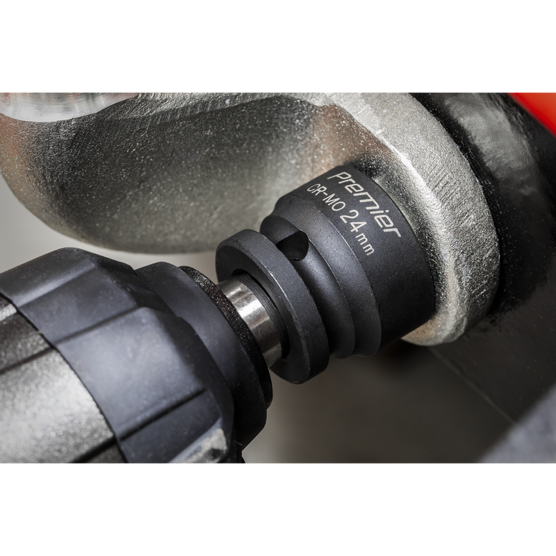 Sealey Premier Impact Socket Set 1/2"Sq Drive 13 Piece