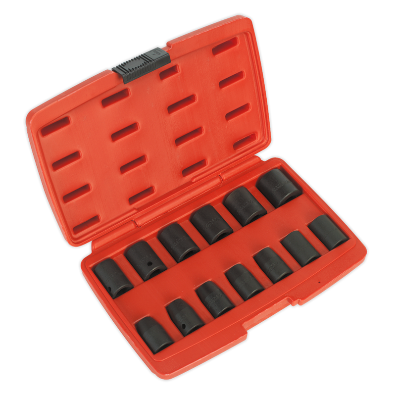 Sealey Premier Impact Socket Set 1/2" Drive 13 Piece