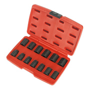 Sealey Premier Impact Socket Set 1/2" Drive 13 Piece