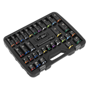 Sealey Premier Impact Socket Set 34 Piece 1/2" Drive AK5635M