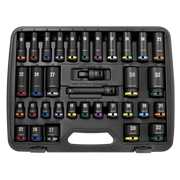 Sealey Premier Impact Socket Set 34 Piece 1/2" Drive AK5635M
