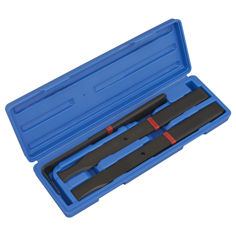 Sealey Panel Seam Splitter Set 3 Piece - Chrome Molybdenum