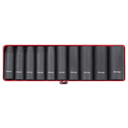 Sealey Premier Deep Impact Socket Set 1/2"Sq Drive 10 Piece