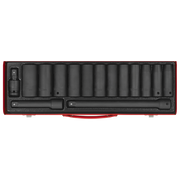 Sealey Premier Impact Socket Set 1/2" Drive 15 Piece