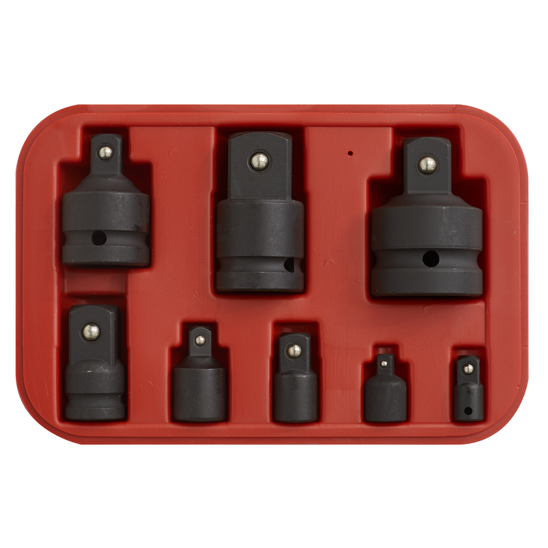 Sealey Premier Impact Socket Adaptor Set 8 Piece