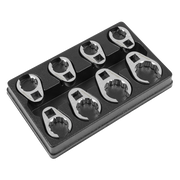 Sealey Premier Crow's Foot Spanner Set 1/2" Drive 8 Piece