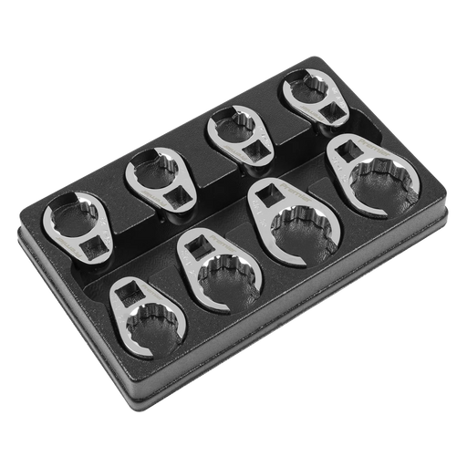 Sealey Premier Crow's Foot Spanner Set 1/2" Drive 8 Piece