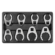 Sealey Premier Crow's Foot Spanner Set 1/2" Drive 8 Piece