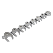 Sealey Premier Crow's Foot Spanner Set 3/8" Drive 8 Piece