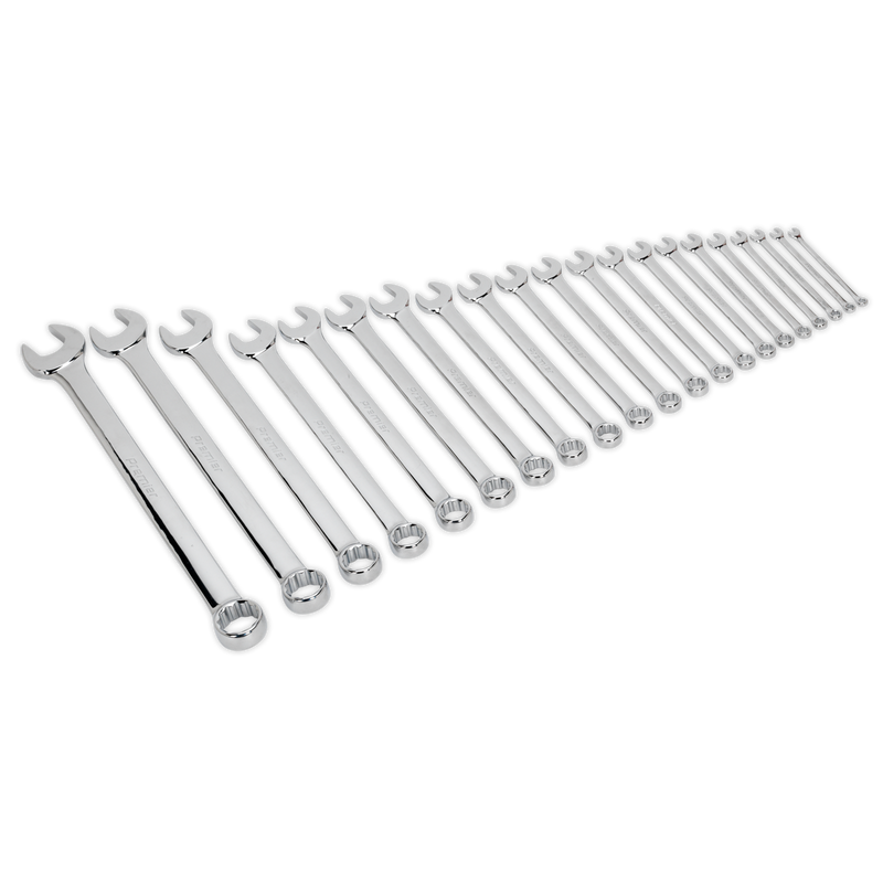 Sealey Premier Jumbo Combination Spanner Set 21 Piece 6-32mm