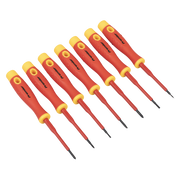 Sealey Premier Precision Screwdriver Set 7 Piece - VDE Approved