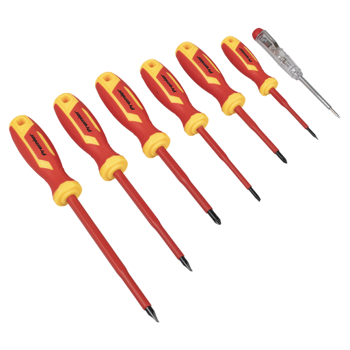 Sealey Premier Screwdriver Set 7 Piece VDE Approved