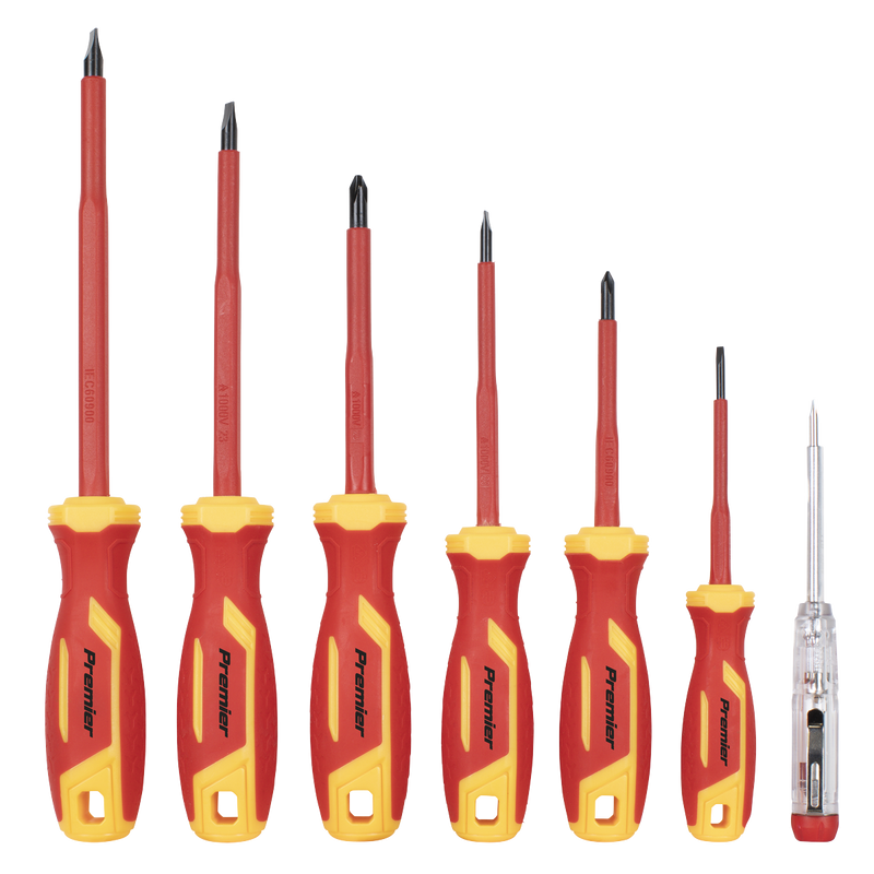 Sealey Premier Screwdriver Set 7 Piece VDE Approved