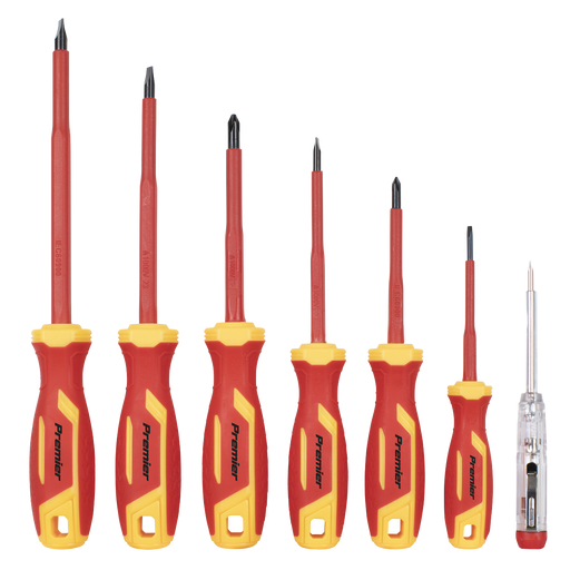 Sealey Premier Screwdriver Set 7 Piece VDE Approved