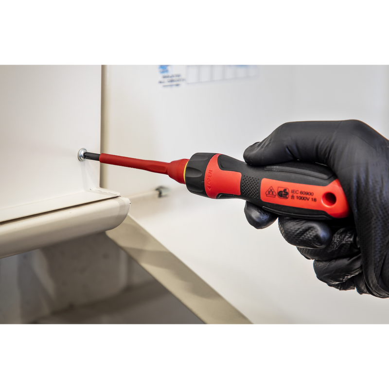 Sealey Premier Screwdriver Set 8 Piece VDE Approved - Insulated Tools