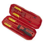 Sealey Premier Screwdriver Set 8 Piece VDE Approved - Insulated Tools