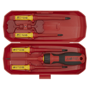 Sealey Premier Screwdriver Set 8 Piece VDE Approved - Insulated Tools