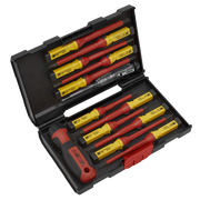 Sealey Premier Screwdriver Set 13 Piece VDE Approved AK6128