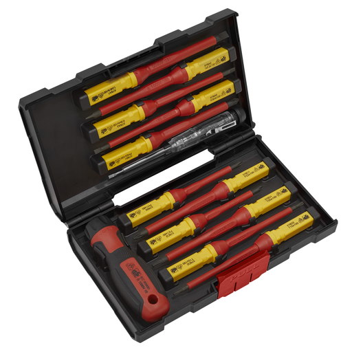 Sealey Premier Screwdriver Set 13 Piece VDE Approved AK6128